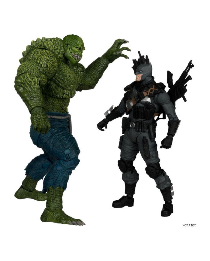 Dc Multiverse Mcfarlane Collector Edition Pack 2 Figurines n03 Batman Vs. Killer Croc 18 Cm