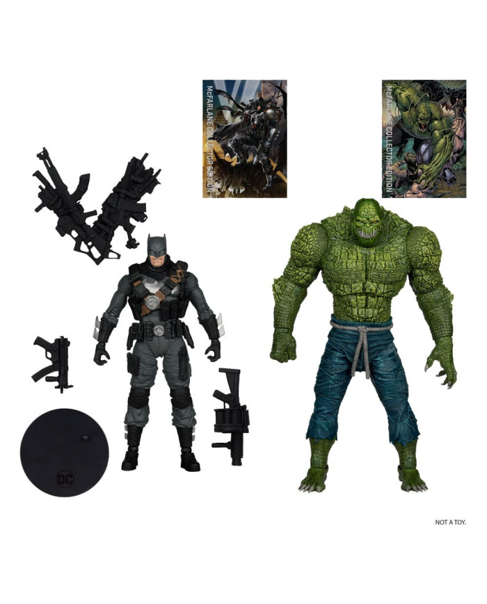 Dc Multiverse Mcfarlane Collector Edition Pack 2 Figurines n03 Batman Vs. Killer Croc 18 Cm