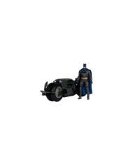 The Flash Dc Multiverse Véhicule Batcycle With Batman