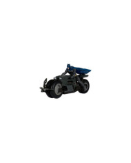 The Flash Dc Multiverse Véhicule Batcycle With Batman