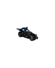 The Flash Dc Multiverse Véhicule Batcycle With Batman