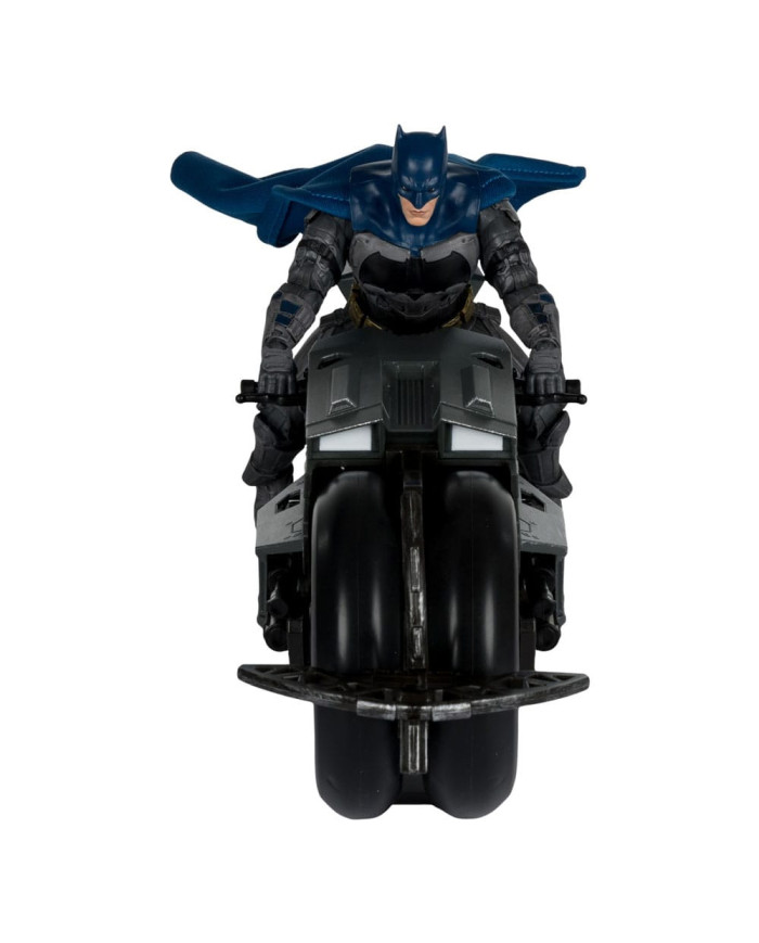 The Flash Dc Multiverse Véhicule Batcycle With Batman