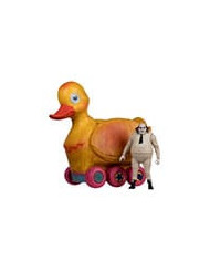 Batman : le Défi Dc Multiverse Véhicule et Figurine The Duck & Penguin 24 Cm