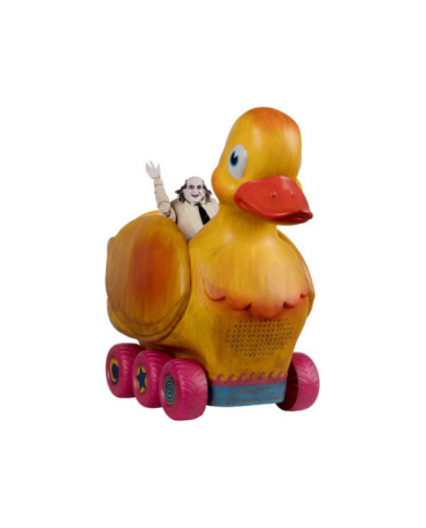 Batman : le Défi Dc Multiverse Véhicule et Figurine The Duck & Penguin 24 Cm