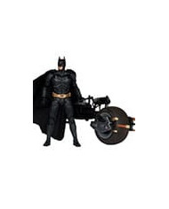 The Dark Knight Dc Multiverse Figurine avec Véhicule Batman & The Batpod 18 Cm