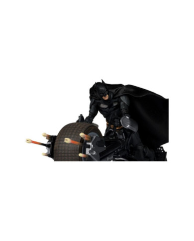 The Dark Knight Dc Multiverse Figurine avec Véhicule Batman & The Batpod 18 Cm