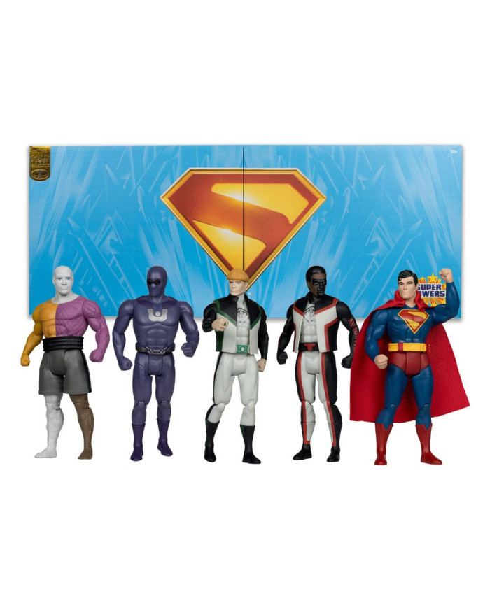 Superman (2025) Dc Direct Pack 3 Figurines Super Powers Gold Label 11 Cm