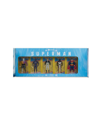 Superman (2025) Dc Direct Pack 3 Figurines Super Powers Gold Label 11 Cm