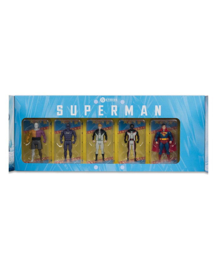 Superman (2025) Dc Direct Pack 3 Figurines Super Powers Gold Label 11 Cm