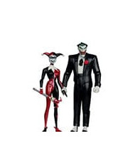Batman: The Animated Series Dc Direct Figurines Harley Quinn & The Joker (Mad Love) (Gold Label) 18 Cm