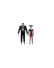 Batman: The Animated Series Dc Direct Figurines Harley Quinn & The Joker (Mad Love) (Gold Label) 18 Cm