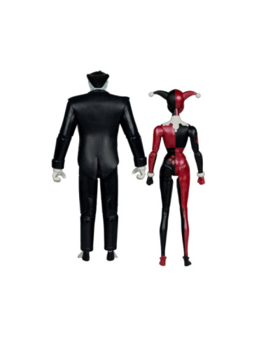 Batman: The Animated Series Dc Direct Figurines Harley Quinn & The Joker (Mad Love) (Gold Label) 18 Cm