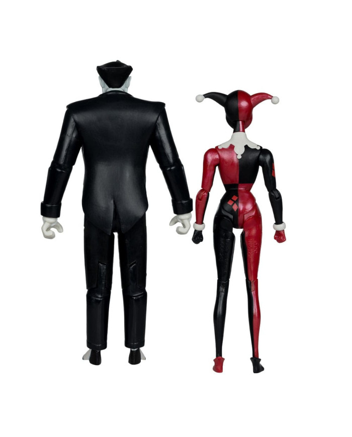 Batman: The Animated Series Dc Direct Figurines Harley Quinn & The Joker (Mad Love) (Gold Label) 18 Cm