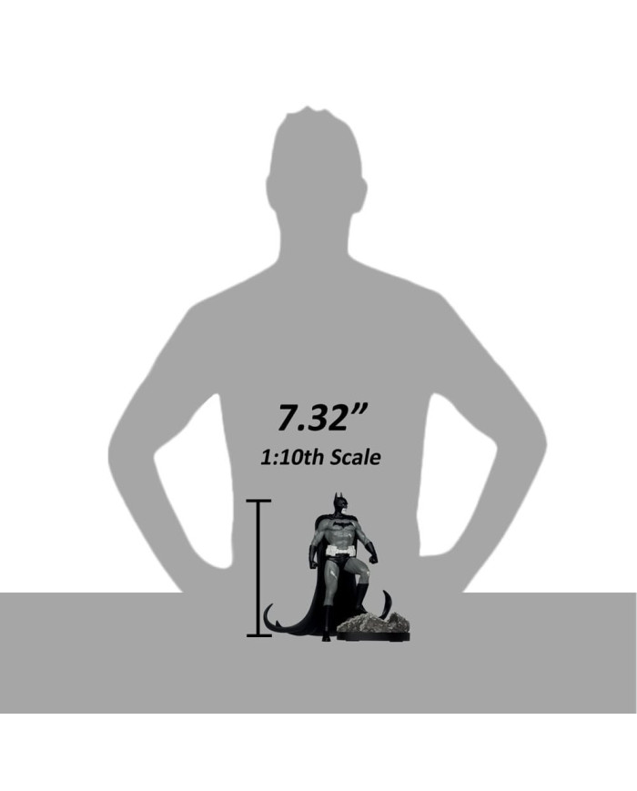 Dc Direct Statuette Batman By Bjorn Barends (Black White) 18 Cm