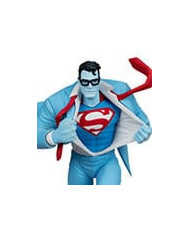 Dc Direct Statuette 1 / 10 Superman Red And Blue: Superman By Clayton Henry Limited Edition 16 Cm