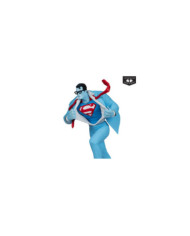 Dc Direct Statuette 1 / 10 Superman Red And Blue: Superman By Clayton Henry Limited Edition 16 Cm