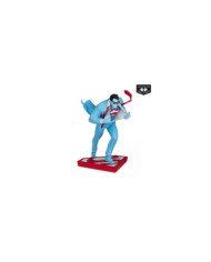 Dc Direct Statuette 1 / 10 Superman Red And Blue: Superman By Clayton Henry Limited Edition 16 Cm