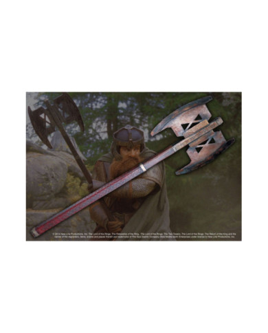 Le Seigneur des Anneaux Réplique 1 / 1 Hache de Gimli