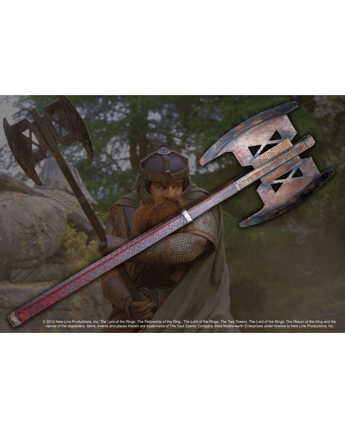 Le Seigneur des Anneaux Réplique 1 / 1 Hache de Gimli