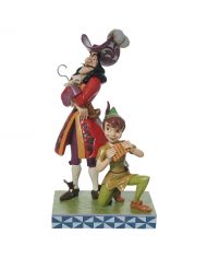 Disney Traditions - Peter Pan & Capitaine Crochet - Le Bien et le Mal