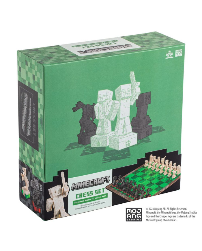 Minecraft Jeu D'échecs Overworld Heroes Vs. Hostile Mobs