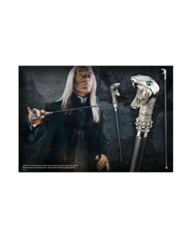 Harry Potter Réplique Canne / Baguette de Lucius Malefoy