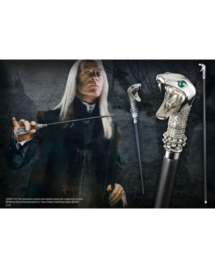 Harry Potter Réplique Canne / Baguette de Lucius Malefoy