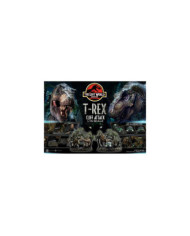 Jurassic World: The Lost World Statuette 1 / 15 T  rex Cliff Attack 53 Cm