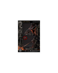 Le Seigneur des Anneaux Statuette Museum Masterline Series 1 / 3 The Dark Lord Sauron Bonus Version 117 Cm