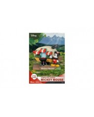Figurine Diorama D-Stage Campsite - Mickey Mouse