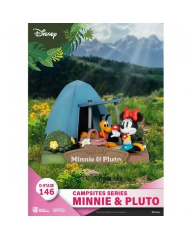 Figurine Diorama D-Stage Campsite - Minnie Mouse