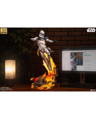 Star Wars Statuette Premium Format Captain Rex (Phase 1 Version) Sideshow Exclusive 68 Cm