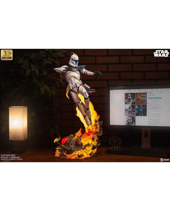 Star Wars Statuette Premium Format Captain Rex (Phase 1 Version) Sideshow Exclusive 68 Cm