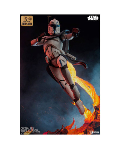 Star Wars Statuette Premium Format Captain Rex (Phase 1 Version) Sideshow Exclusive 68 Cm