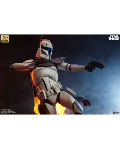 Star Wars Statuette Premium Format Captain Rex (Phase 1 Version) Sideshow Exclusive 68 Cm