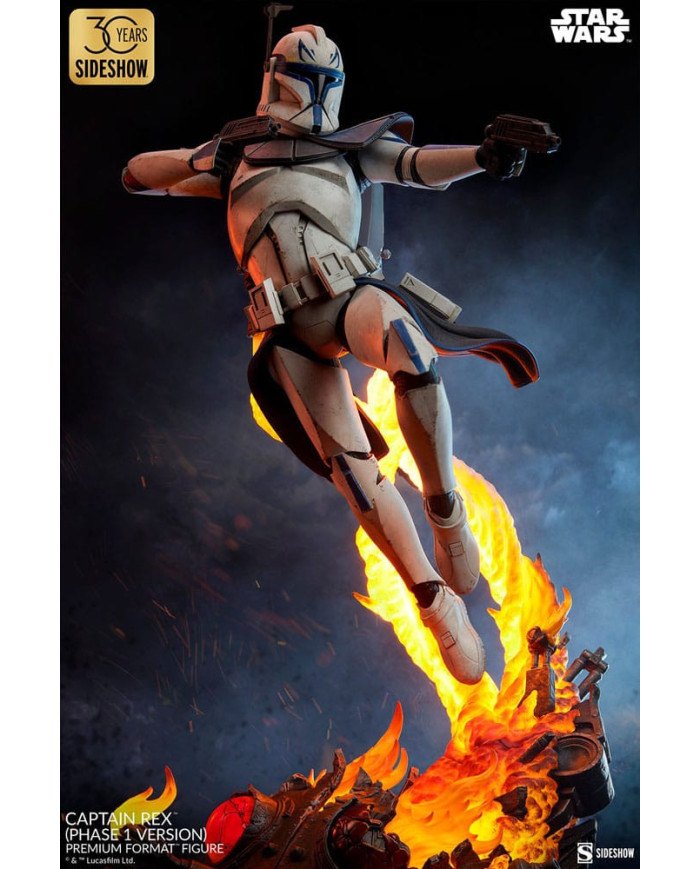 Star Wars Statuette Premium Format Captain Rex (Phase 1 Version) Sideshow Exclusive 68 Cm