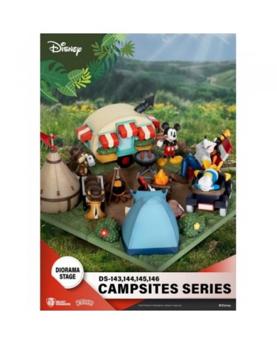 Figurine Diorama D-Stage Campsite - Tic & Tac