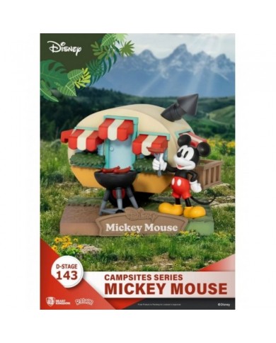 Pack figurines Dioramas D-Stage Campsite