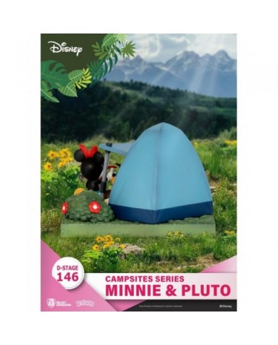 Pack figurines Dioramas D-Stage Campsite