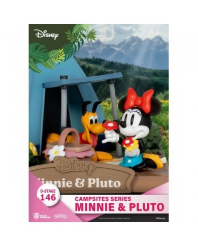 Pack figurines Dioramas D-Stage Campsite