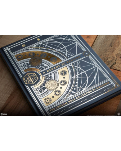 Sideshow Collectibles Livre A Decade Of Destiny: The Critical Role Collection By Sideshow *version Anglaise*