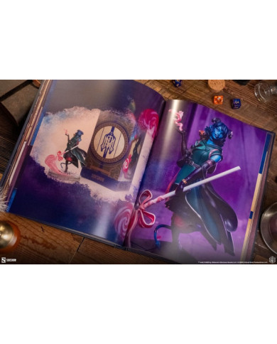 Sideshow Collectibles Livre A Decade Of Destiny: The Critical Role Collection By Sideshow *version Anglaise*