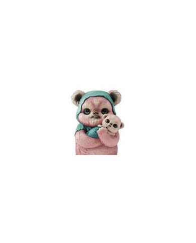 Star Wars Statuette Designer Ewok By Mab Graves Pink Variant 18 Cm
