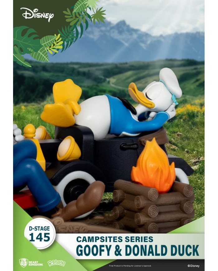 Pack figurines Dioramas D-Stage Campsite