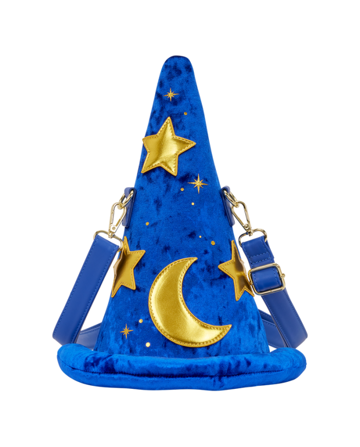 Sac à bandoulière Loungefly - Fantasia Mickey Mouse Sorcerer Hat Figural