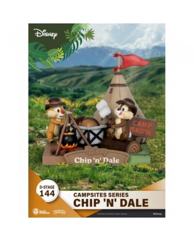 Pack figurines Dioramas D-Stage Campsite