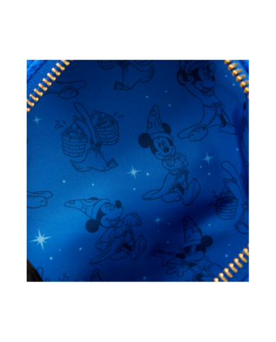 Sac à bandoulière Loungefly - Fantasia Mickey Mouse Sorcerer Hat Figural