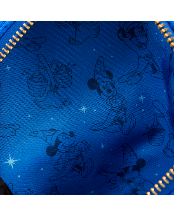 Sac à bandoulière Loungefly - Fantasia Mickey Mouse Sorcerer Hat Figural