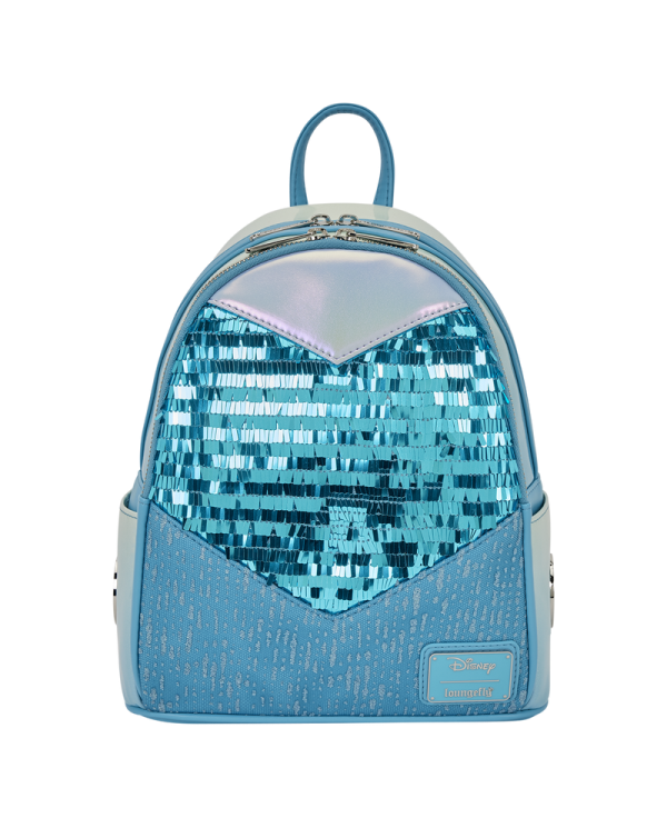 Sac à dos Loungefly - Frozen Princess Elsa Glitter Sequin Cosplay