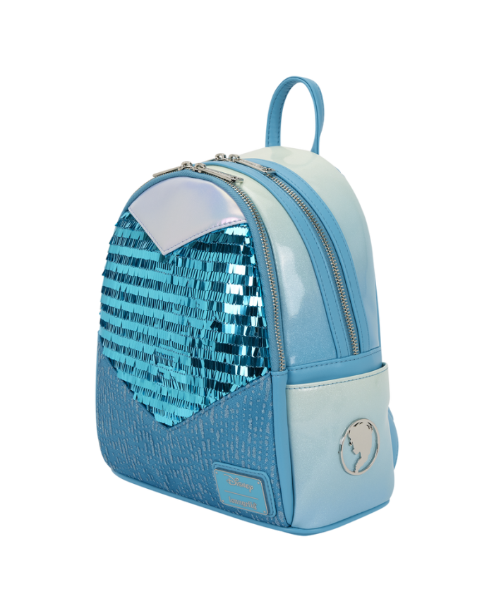 Sac à dos Loungefly - Frozen Princess Elsa Glitter Sequin Cosplay